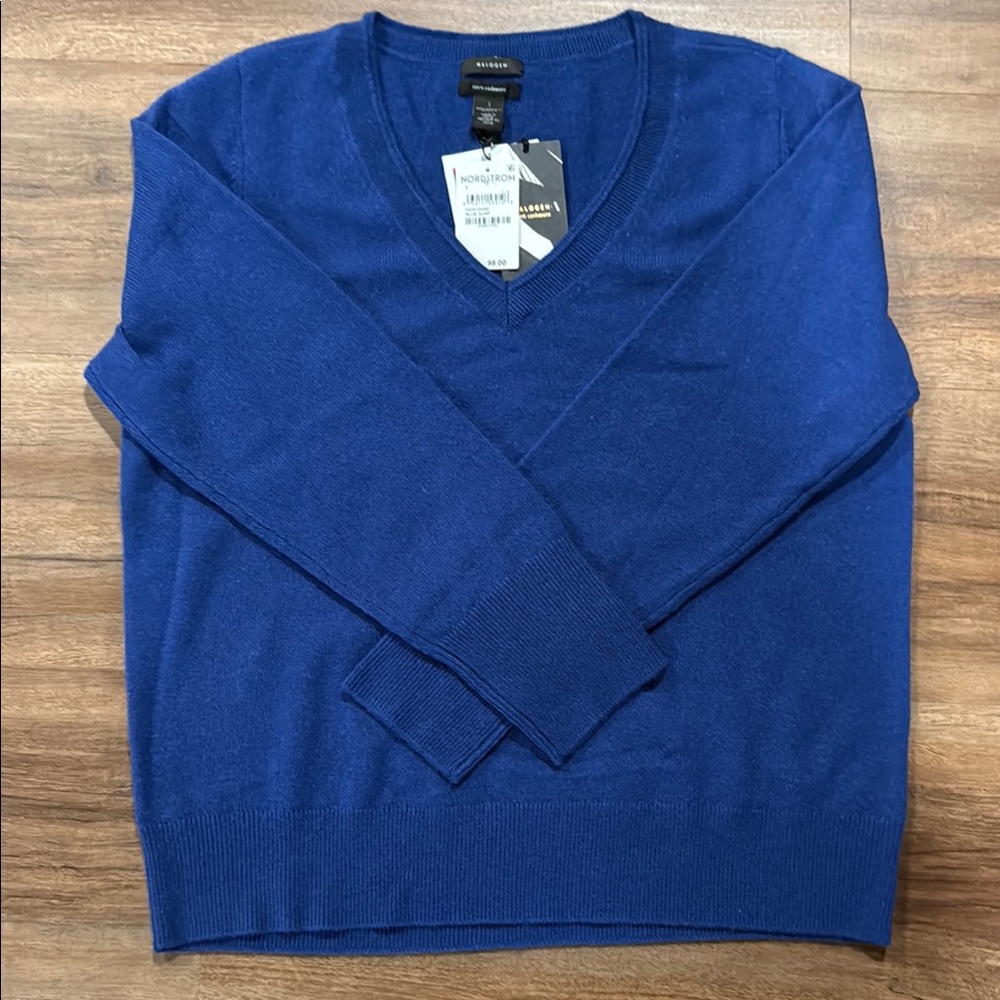 HALOGEN 100% cashmere NWT